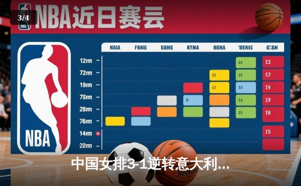 中国女排3-1逆转意大利，朱婷独揽28分闪耀世联赛 - 3
